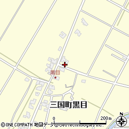 福井県坂井市三国町黒目14周辺の地図