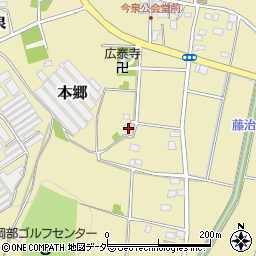 埼玉県深谷市今泉374周辺の地図