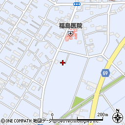 埼玉県深谷市上野台2486周辺の地図