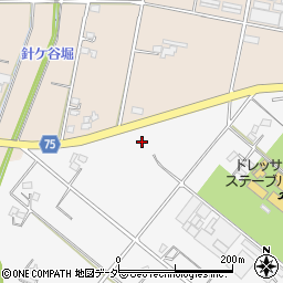 埼玉県深谷市櫛挽3周辺の地図