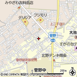 長野県松本市笹賀神戸4345周辺の地図
