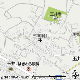 三神神社周辺の地図
