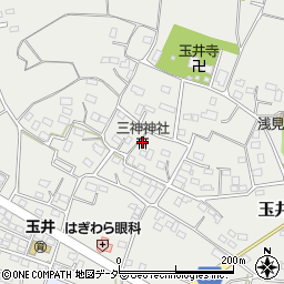 三神神社周辺の地図
