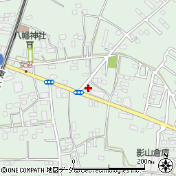 茨城県古河市女沼849周辺の地図