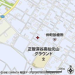 埼玉県深谷市上野台3118周辺の地図