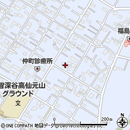 埼玉県深谷市上野台3089周辺の地図