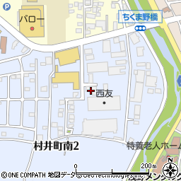 ヤマカミ甲信支店周辺の地図