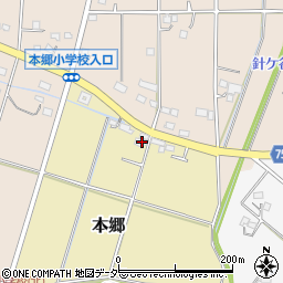 埼玉県深谷市本郷3441周辺の地図