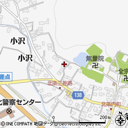 茨城県つくば市北条342周辺の地図