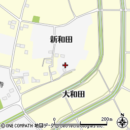 茨城県古河市新和田22周辺の地図