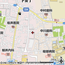 茨城県下妻市下妻丁8周辺の地図
