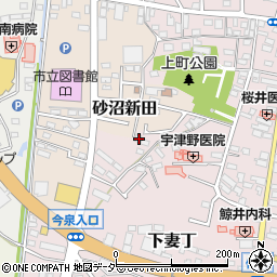 茨城県下妻市下妻丁380-2周辺の地図