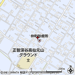 埼玉県深谷市上野台3105周辺の地図