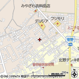 長野県松本市神林5095-12周辺の地図