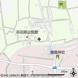 茨城県下妻市谷田部148周辺の地図