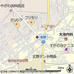 長野県松本市笹賀神戸3980周辺の地図