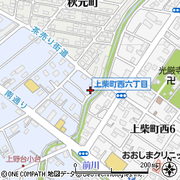 埼玉県深谷市上野台2191周辺の地図