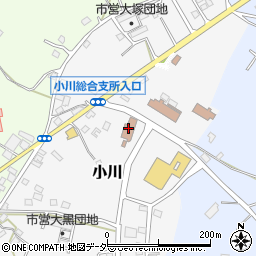 小美玉市消防本部周辺の地図