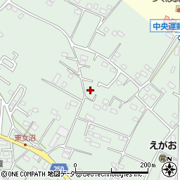 茨城県古河市女沼189周辺の地図