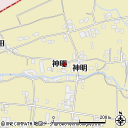 長野県東筑摩郡山形村7108周辺の地図