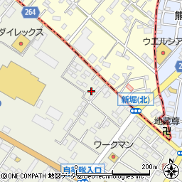 埼玉県熊谷市新堀949周辺の地図