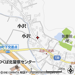 茨城県つくば市北条349周辺の地図