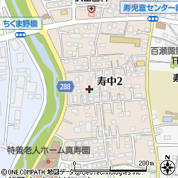 バンザイサービス松本周辺の地図