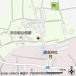 茨城県下妻市谷田部134周辺の地図