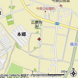 埼玉県深谷市今泉377周辺の地図