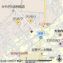 長野県松本市神林5108-1周辺の地図