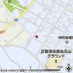 埼玉県深谷市上野台3126周辺の地図