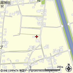 長野県松本市笹賀神戸3933周辺の地図