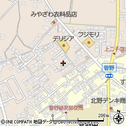 長野県松本市神林5095-3周辺の地図