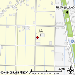 埼玉県行田市下中条399周辺の地図