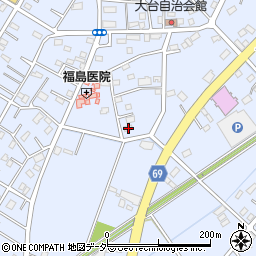 埼玉県深谷市上野台2812周辺の地図