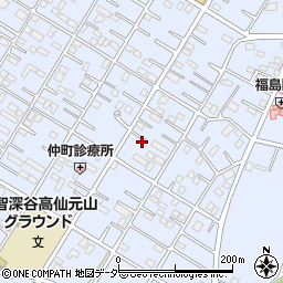 埼玉県深谷市上野台3088周辺の地図