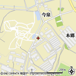 埼玉県深谷市今泉335周辺の地図