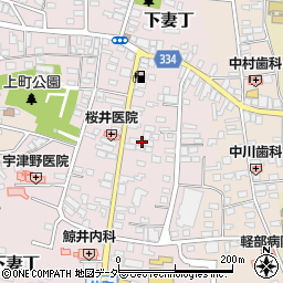 茨城県下妻市下妻丁106周辺の地図