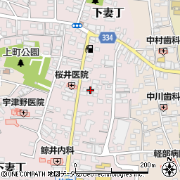 茨城県信用組合下妻支店周辺の地図