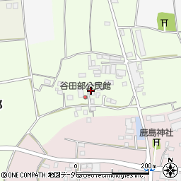 茨城県下妻市谷田部157周辺の地図