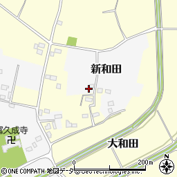 茨城県古河市新和田44周辺の地図