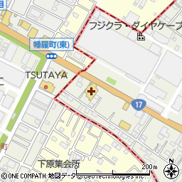 トヨタカローラ埼玉篭原店周辺の地図