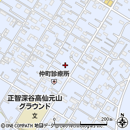 埼玉県深谷市上野台3082周辺の地図