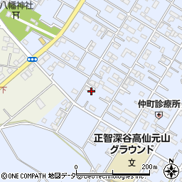 埼玉県深谷市上野台3124周辺の地図