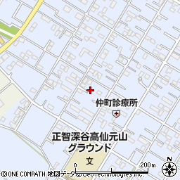 埼玉県深谷市上野台3121周辺の地図