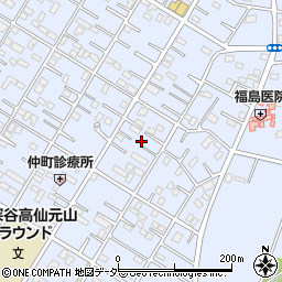 埼玉県深谷市上野台3087周辺の地図