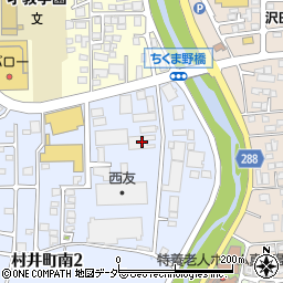 山口ハウステクノ福祉事業部松本周辺の地図