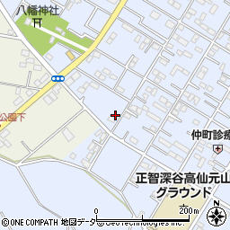 埼玉県深谷市上野台3127周辺の地図