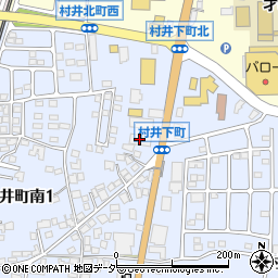 ＳＢＣロイヤルカーステーション　松本村井店ウィウィ松本周辺の地図