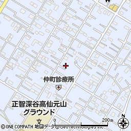 埼玉県深谷市上野台3081周辺の地図
